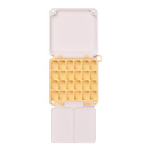 Mini Painting Box Paint Storage Box Leakproof Paint-Yellow