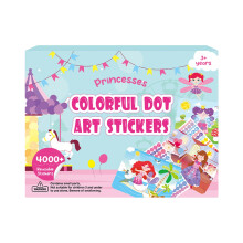Fun Art Sticker Colorful Set Features Cartoon Animals-Dinosaur
