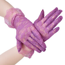 2 stks Zwart Kant Opera Handschoenen Dames Prachtige-Paars