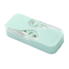 Étui à fil dentaire rechargeable, format voyage, organisateur automatique de bâtonnets de fil dentaire pour une hygiène bucco-dentaire optimale