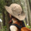Chapeau de soleil à larges bords réglable pour-4 trous noirs 5