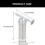 Multipurpose 85cc Manual Grease Guns Hand Oiler Lubricator for 3
