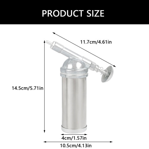 Multipurpose 85cc Manual Grease Guns Hand Oiler Lubricator for 2