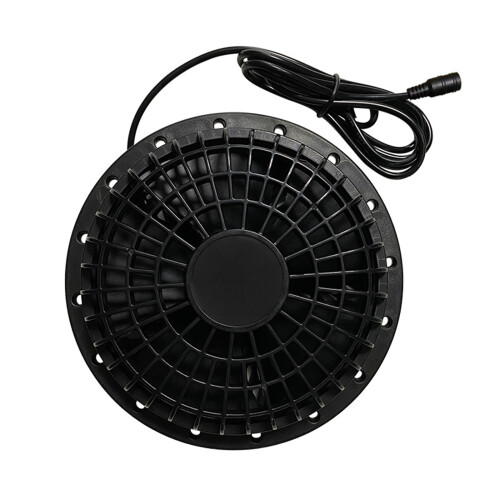Duct Ventilation Fan For Efficient Air Transfer In Grow-Black