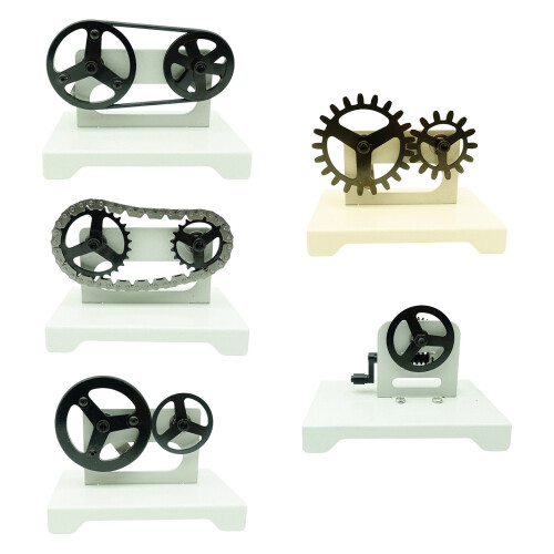 Mechanisch aandrijfmodel voor-versnellingsbak 1