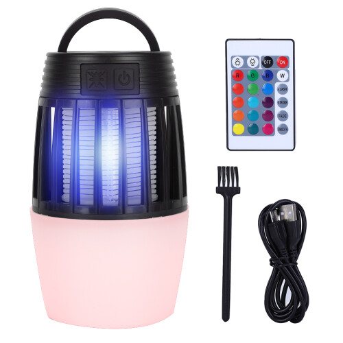 Επαναφορτιζόμενο φως LED USB Bug Zapper Ασφαλές για κατοικίδια Εντομοπαγίδα Ηλεκτρικό