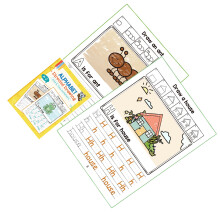 Kinderboek Handschriftoefening Werkboek met-krabbelen