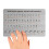 Braille Education Tool With Raised Alphabets Numbers Punctuation 6