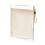 Clear ABS Document Case with Clipboard and Lanyard For-White 1