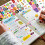 16 vellen dagelijkse planners maandelijkse viering planner 7
