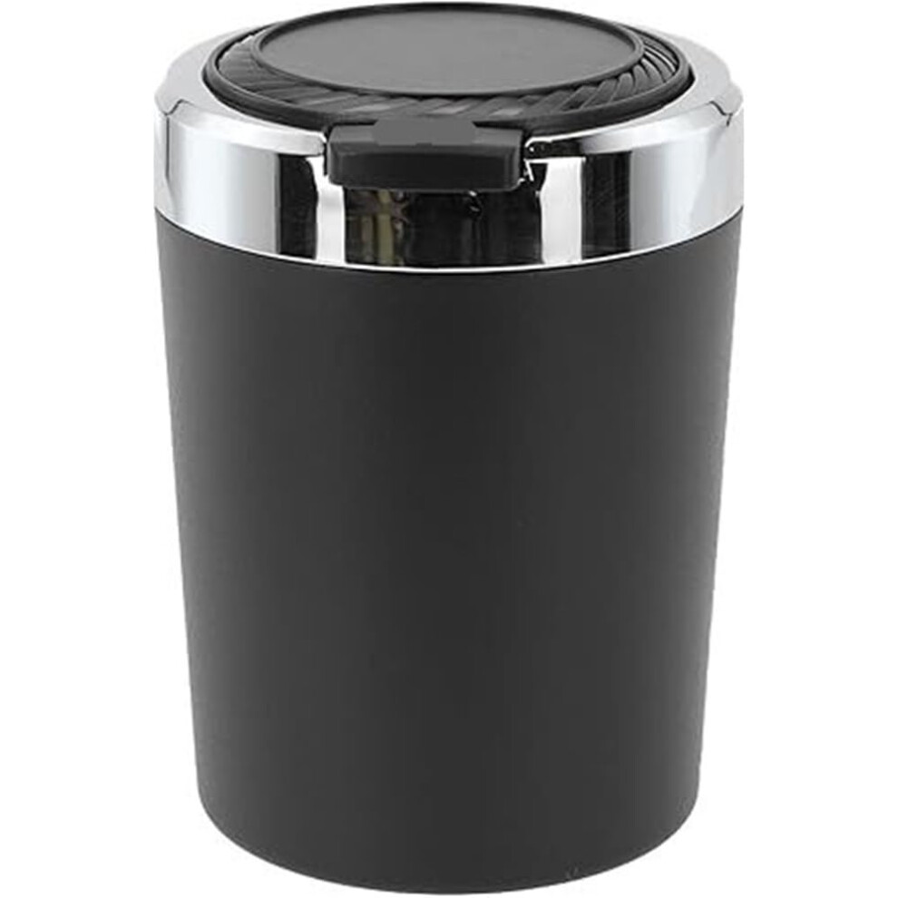 Car Ashtray With Lid Aluminum Alloy Smokeless Design Detachable Liner Fits Cup Holder 9426802808131