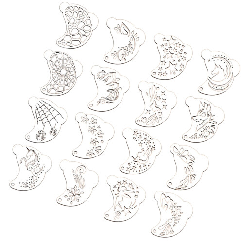Multifunctional Drawing Decoration Stencils Flexible PET- D47