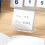 Office Organizer Perpetuals Acrylic Calendar Visible Date 7