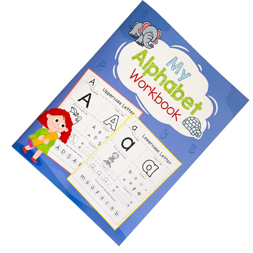 Beginnershandschrifttraining Tracing-werkmap met-Blauw model