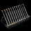 Clear Acrylic Pen Display Stand Multifunctional Pen Organiser-3 5