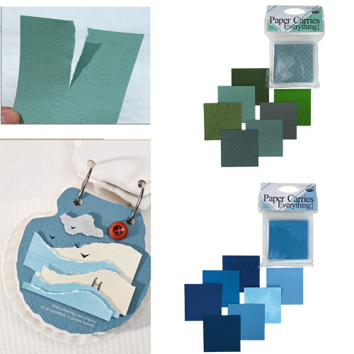 Decorative Craft Paper Sticker Collage Designs Paper Texture-1 2