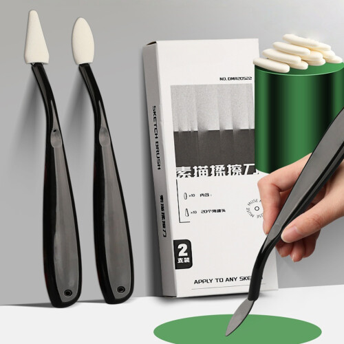 Reusable Sponge Blending Tips Set For Sketching And Art With ABS 1