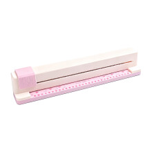30 Holes Punchersliding Punch Hand Punch Loose Leaf Punch-Pink