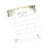 Calendrier mural 2026, planificateur-Branches vertes et l 1