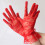 2er-Pack Blumenmuster-Handschuhe für Damen, kurze Spitze,-Weiß 5