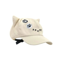 Chapeau de Baseball en coton avec oreilles de-Abeille blanche