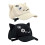 Chapeau de Baseball en coton avec oreilles de-Abeille blanche 2