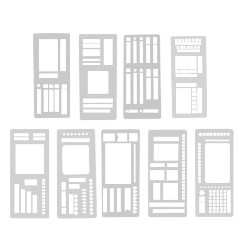 Schedule Stencils for Newcomers with Clear Instructions in
