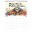 Easy To Read Dates Creative Cartoon Illustration Calendar 2026 6