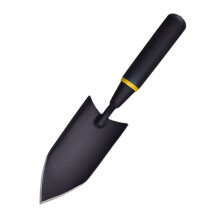 Garden Trowel - Carbon Steel Garden Trowel with Non-Slip Handle, Rubberized Handle for Comfortable Grip, Seamless Welded Construction Ensures Durabili