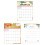 2026 Wall Calendar Planner With Unlined-Green branches and l 3