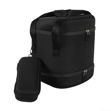 2 Storage Bag EVA Material Microphone Bag For Safe And Efficient Transport Black Gray