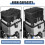 Motorcycle Tail Box with Quick Release, Expandable  Case, Reflective Rear Storage Bag 2