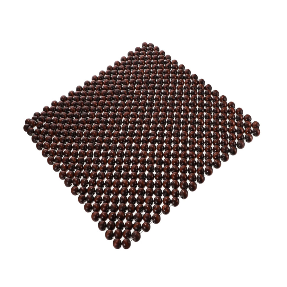 Wood Bead Car Seat Cushion For Summer Cooling And Long Drive Support, Fits Cars And Suvs 9001264920869