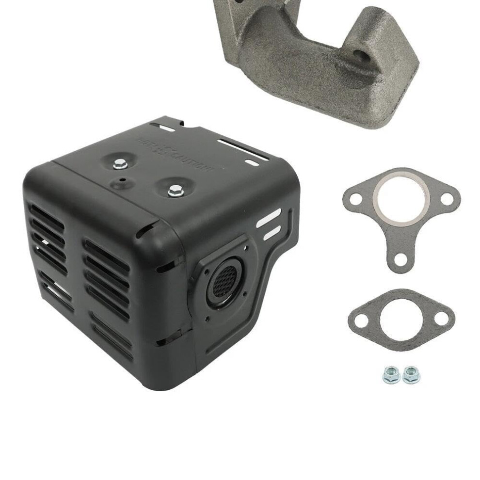 Muffler Assembly With Manifold For Honda Gx240 Gx270 8Hp 9Hp Engines, Durable And Easy Install 9001264920920