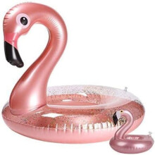 Φουσκωτή σχεδία πισίνας Flamingo, φουσκωτή σχεδία πισίνας με χοντρό, ανθεκτικό υλικό,