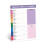 Organisateurs de repas Bloc-notes Pages détachables Papier épais 1
