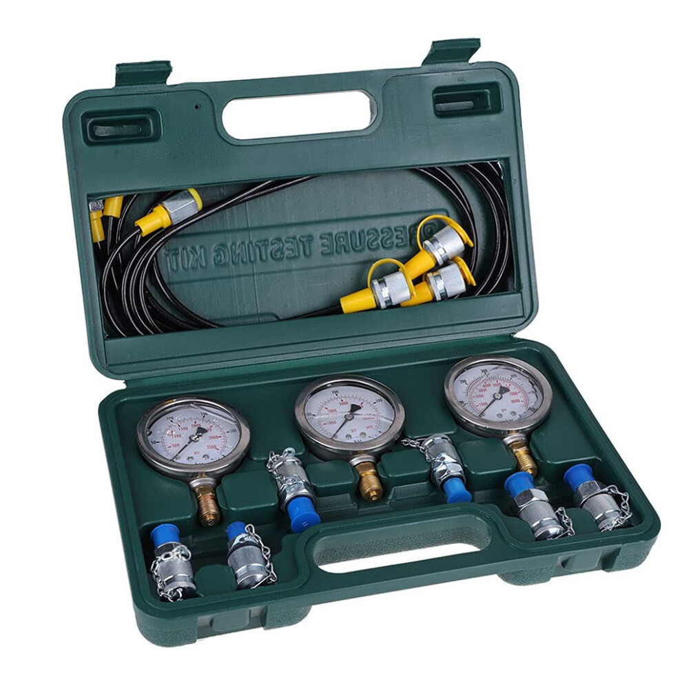 Hydraulic Tester 250/400/600 Bar Hydraulic Pressure Gauge For Excavator And Construction Machinery 9001264919023