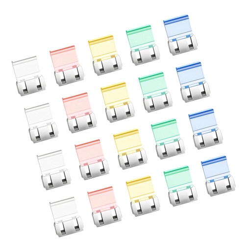 20 stuks multifunctionele push-on paperclips plastic-2