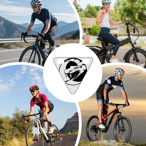 Bicycle Reflectors, Triangular Reflector Plate, Safe Rear Light, Night Riding Visibility for City Traffic 2