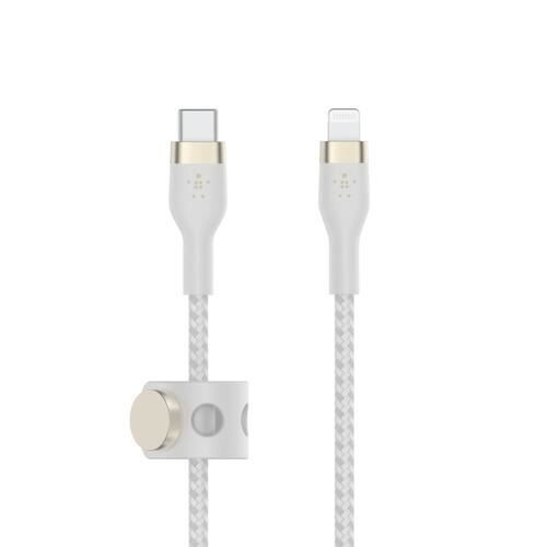 Belkin Cable USB-C/Lightning - Belkin - Flex - 15W - 3m - Silicona Blanca 1