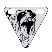 Bicycle Reflectors Triangle Tail Plate Reflector For Commuting Night Riding And Mountain Biking Road Cycling Safety Sign