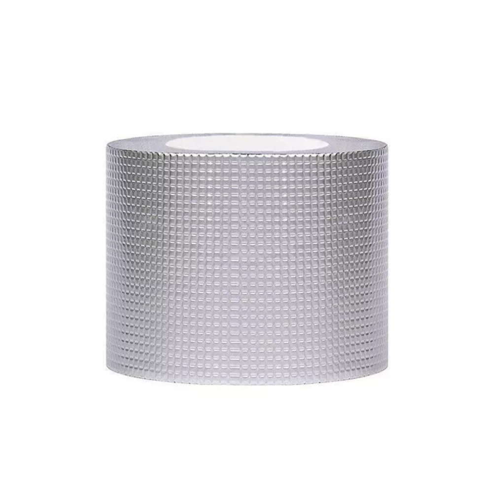 Sealing Tape For Roof Repair, Butyl Rubber Tape Aluminum Foil Tape Waterproof Self Adhesive Weather Resistant Multi Use Repair Solution, Uv Resistant 9454554031842