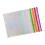 Enveloppe de documents transparente scintillante, avec trou,-A4. 1
