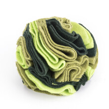 Sniff Ball for Dog Food Dispensing Ball-forest green 15cm