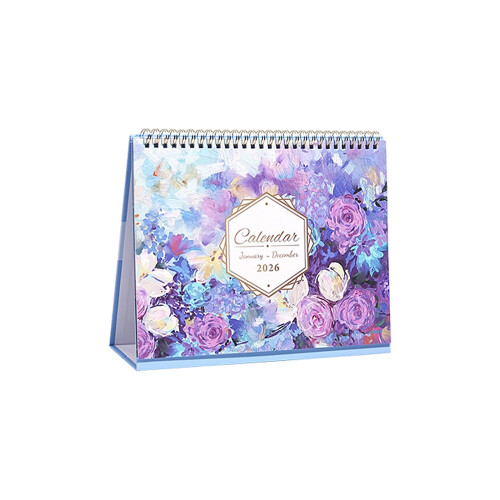 2026 Bureaukalender Maandelijkse Planner Twin-Coil Bindende-1