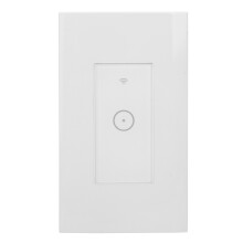 Modern smart Wi-Fi-strömbrytare för inomhusbelysning, husdjursvänlig yta med schemaläggningstimerfunktioner, kompatibel med Alexa, Google