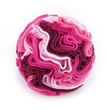 Sniffing Ball for Dog Slow Feeding Foraging-romantic pink 20cm