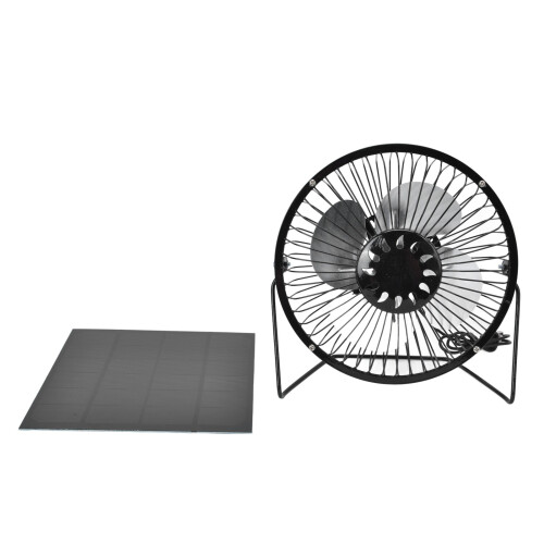 Ανεμιστήρας θερμοκηπίου με φορητό ανεμιστήρα USB, ανεμιστήρας ηλιακού πάνελ για