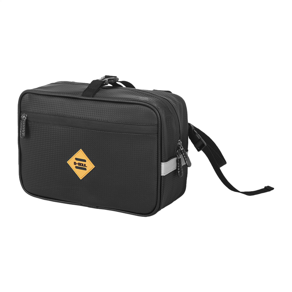 Waterproof Saddle Bags, 4.5L Rear Seat Bag For Electric Bikes, Nylon Side Pockets, Large Capacity Bootfa Black 9001264922986