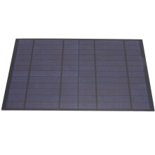 UV odolný polykrystalický křemíkový solární panel s vysokou účinností, epoxidový solární modul pro kutily, 6V10W, venkovní solární